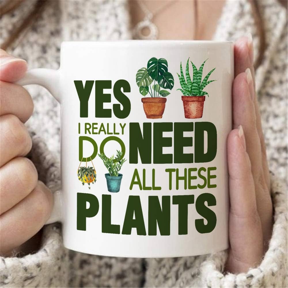 Botanical Ceramic Coffee Mug