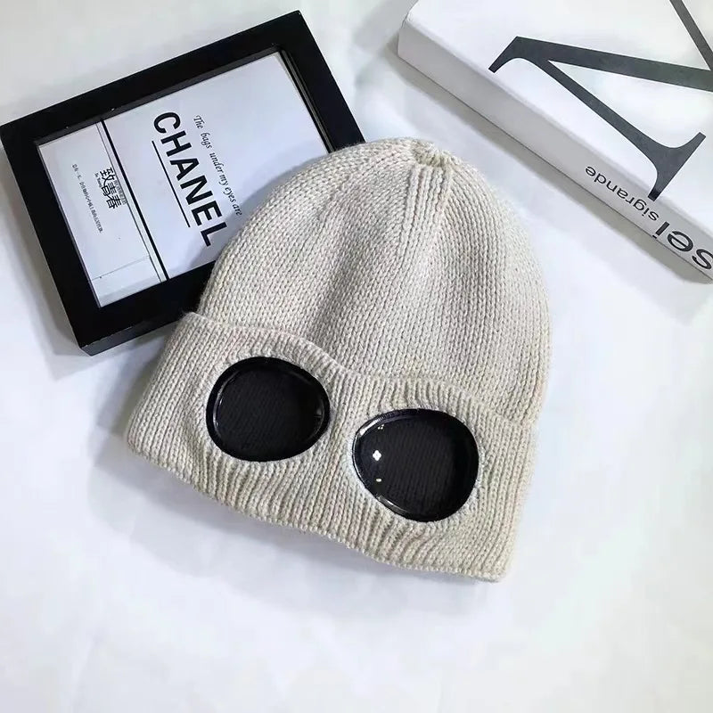 USINEX Goggle Knit Beanie 🕶️