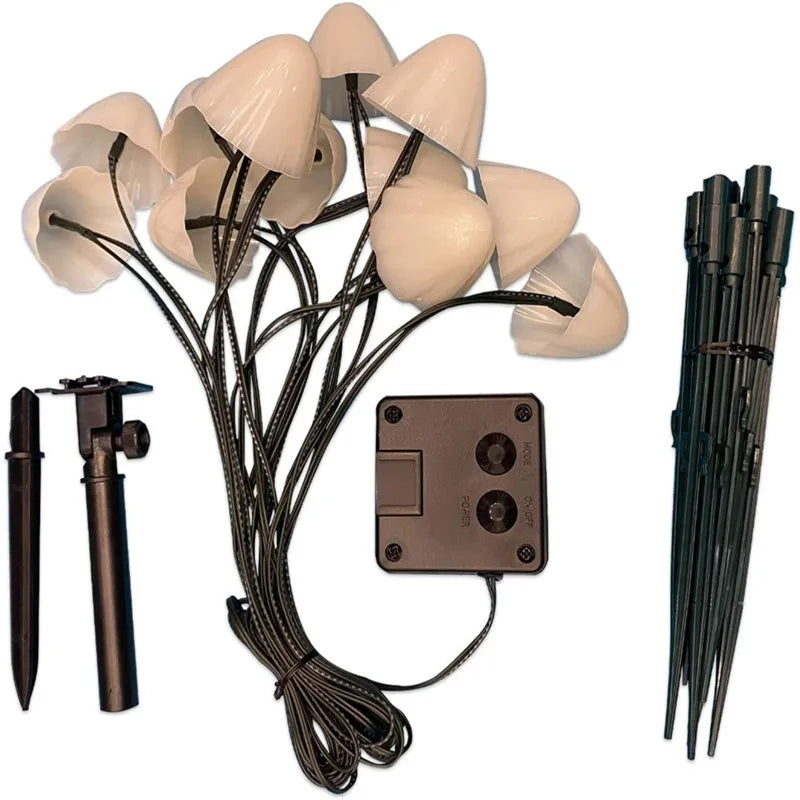 10/20/30 Solar Mushroom Lights
