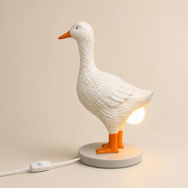 Duck Laying Egg Lamp