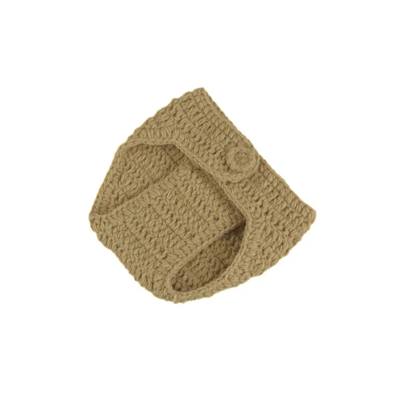 Newborn Baby Yoda Knit Costume Set