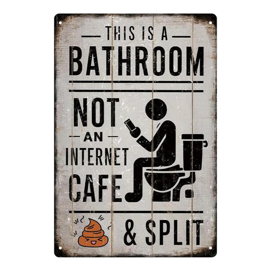 Bathroom Not Internet Cafe
