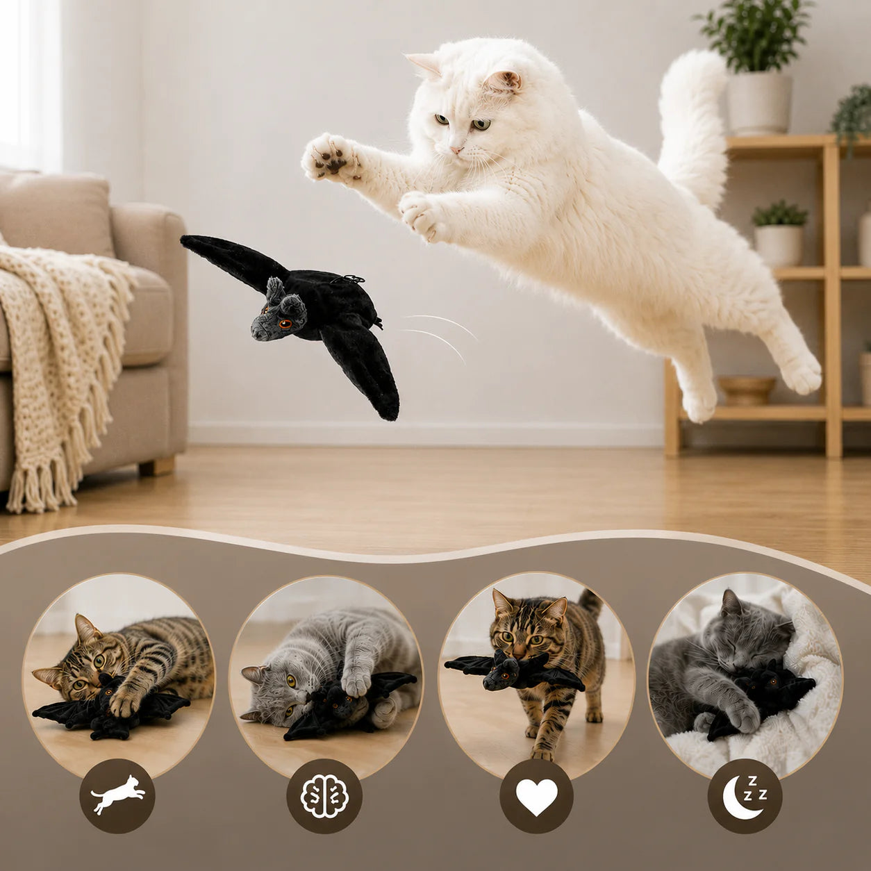 Interactive toy for Cats