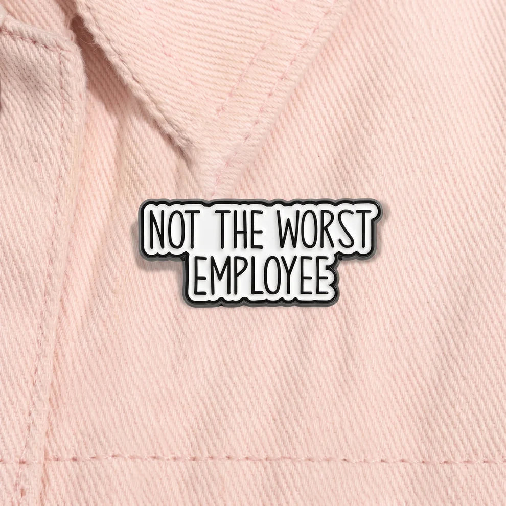Emotional Support Coworker" Enamel Pin