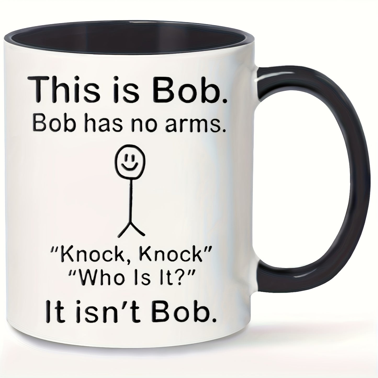 Funny Knock Knock Joke Mug