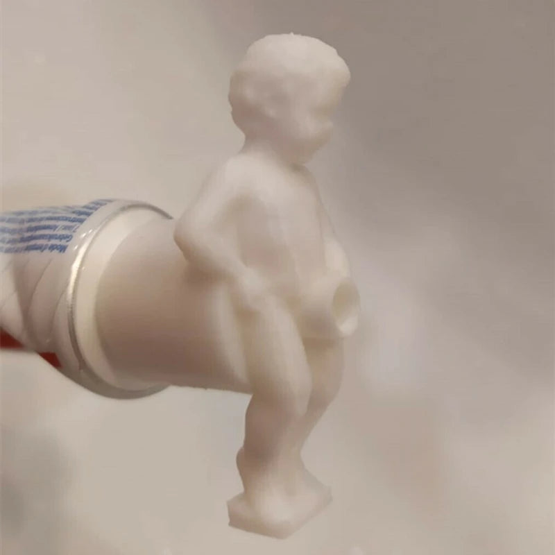 Creative Toothpaste Squeezer – Funny Pee Boy Bathroom Gadget