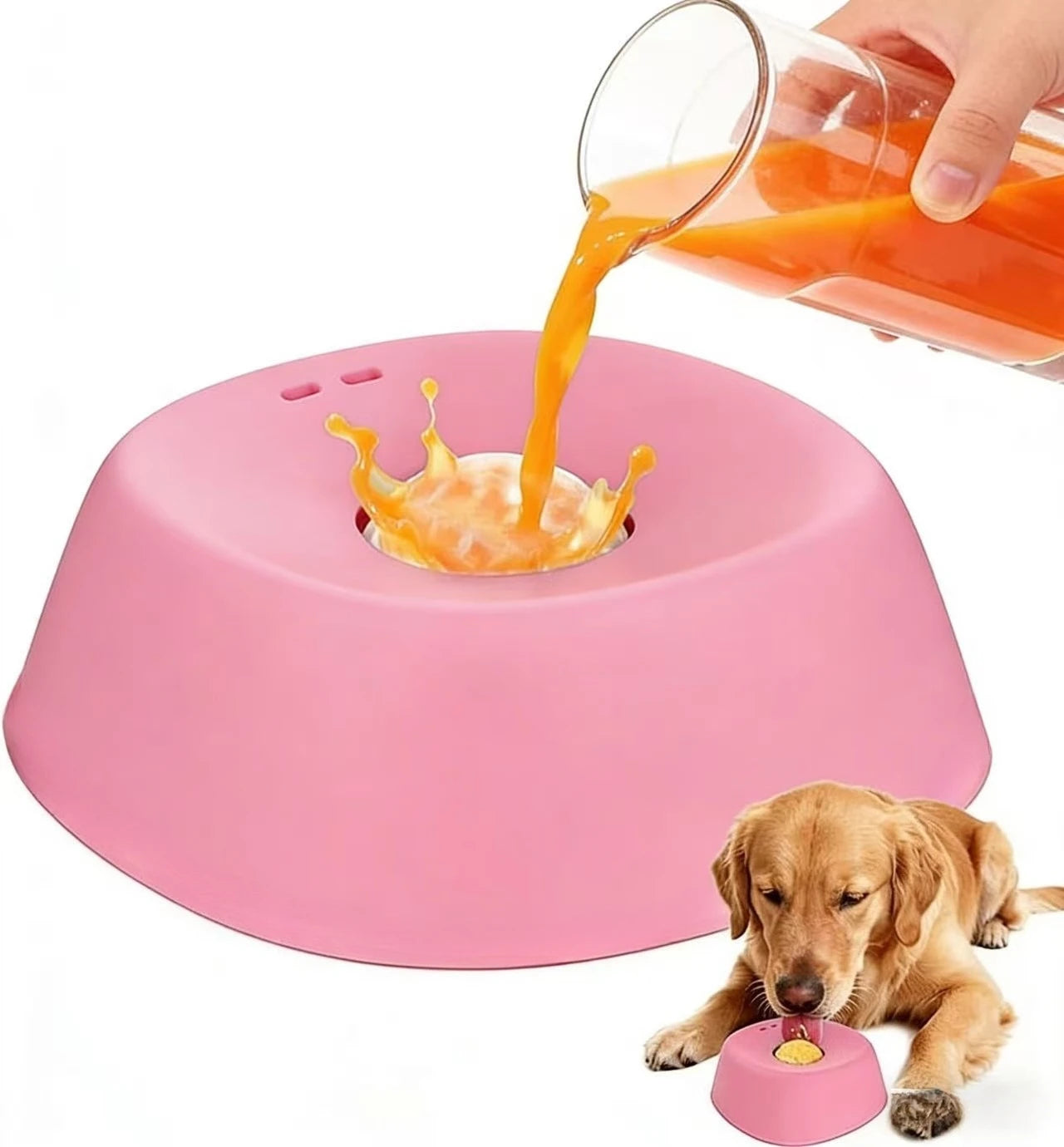 Smart Anti-Choke Dog Bowl