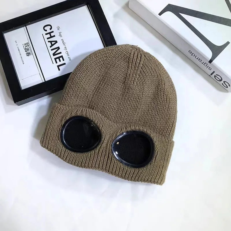 USINEX Goggle Knit Beanie 🕶️