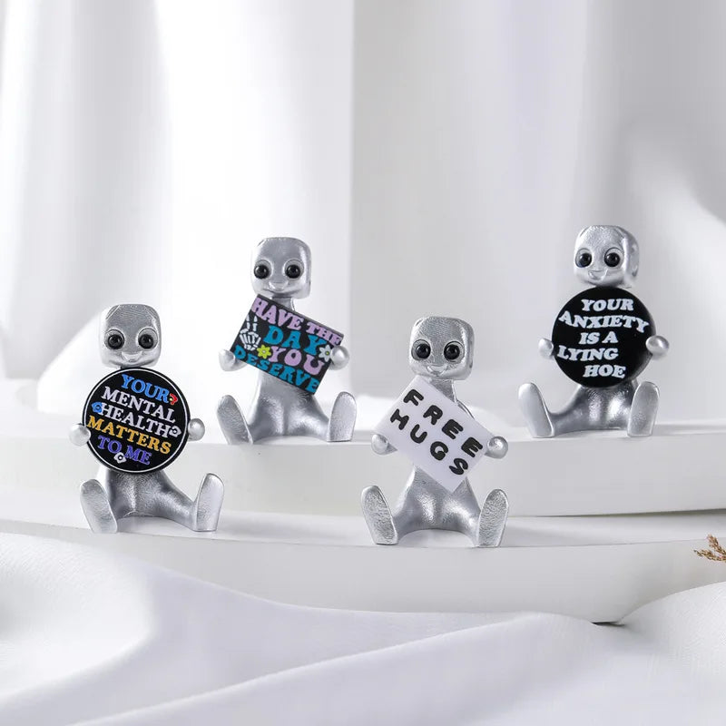 "Anxiety Is A Lying Hoe" – The Sassy Mental Health Desk Robot