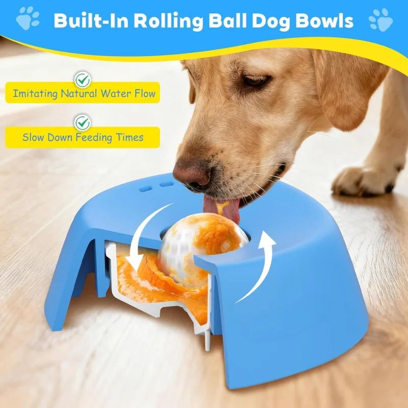 Smart Anti-Choke Dog Bowl