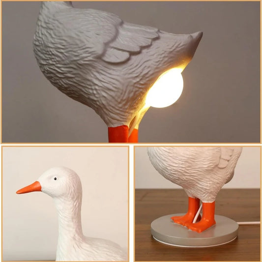 Duck Laying Egg Lamp