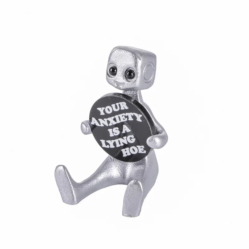 "Anxiety Is A Lying Hoe" – The Sassy Mental Health Desk Robot