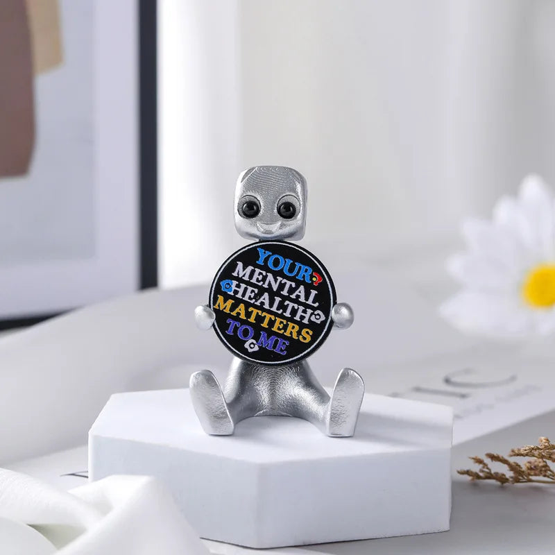 "Anxiety Is A Lying Hoe" – The Sassy Mental Health Desk Robot