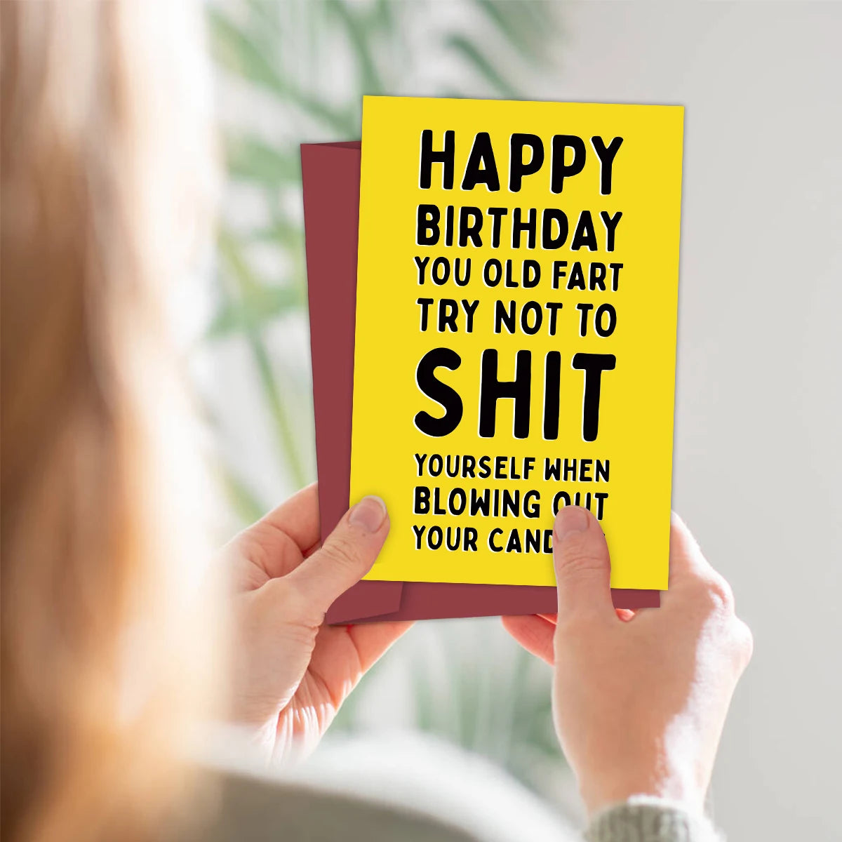 Funny Happy Birthday Card