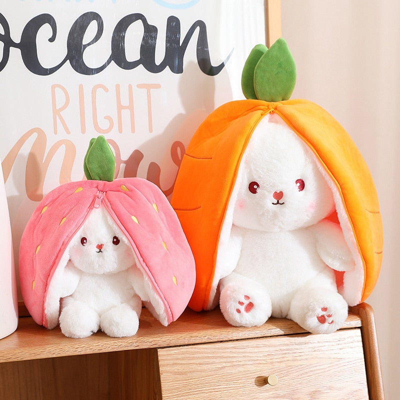 CARROT RABBIT PLUSHIE