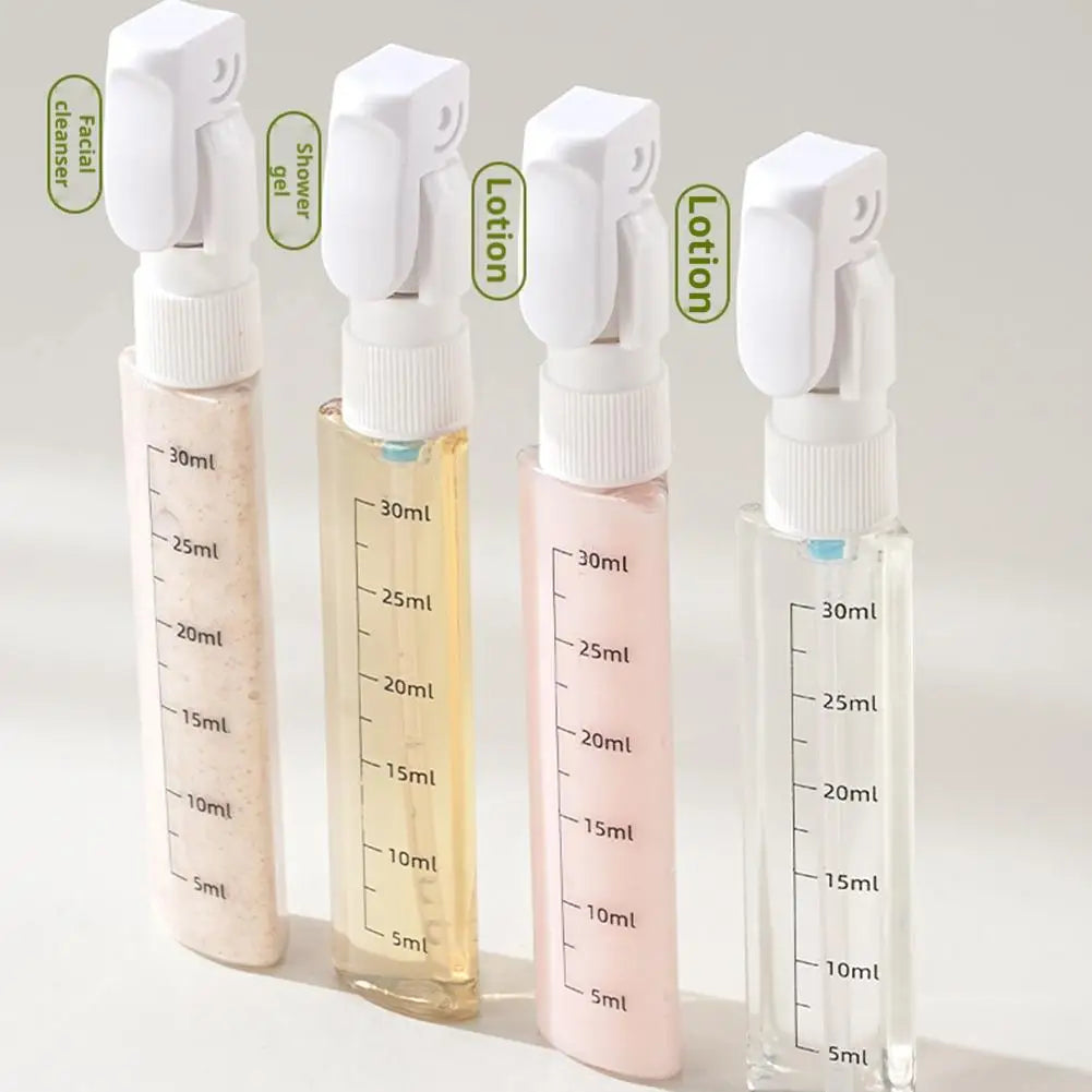4-in-1 Leakproof Travel Dispenser Bottle